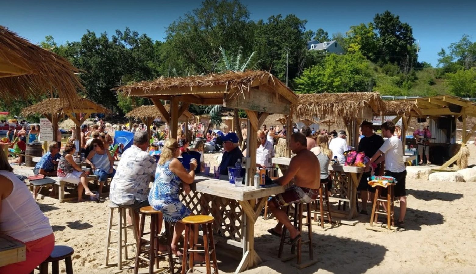 Burgers at Paradise Palm Grill
